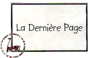 la dernire page